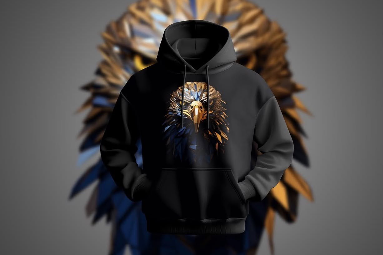 Hoodie me motiv të veçantë
