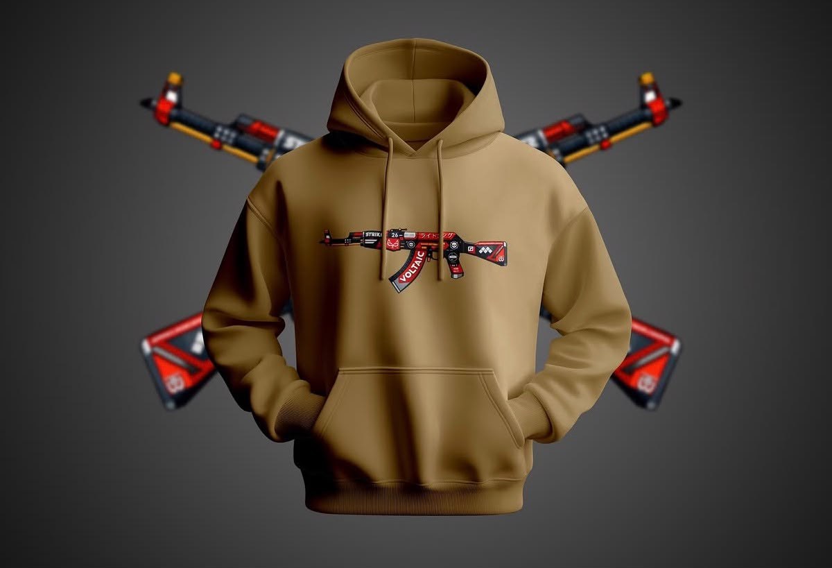 Hoodie me qëndisje